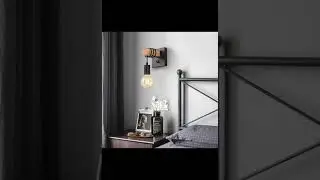 Lightess Black Wall Sconces Dimmable