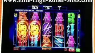 Huge Taipan $10 Video Slot Machine Jackpot Win! IGT Casino Gaming High Limit Handpay! Geisha, 03