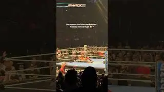 Botch of the year on SmackDown last night