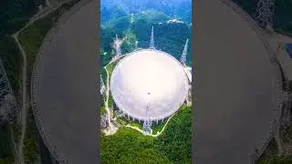 At present, the largest radio telescope of mankind --- Tianyan, Guizhou, China!