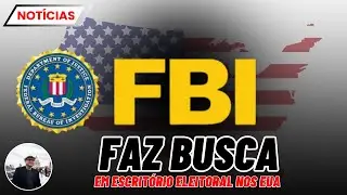 🔴AO VIVO: O FBI está CUMPRINDO um MANDADO de BUSCA em um ESCRITÓRIO ELEITORAL do ESTADO da GEÓRGIA