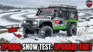 ZP1006 RC Test After Full Upgrade | 1/10 Scale Track Run, Climb Test & Front Drive Failure 🔧🔥