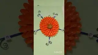 DIY Wall Hanging Craft|| plastic spoon craft #wallhanging #shorts #ashortaday #youtubeshorts #diy