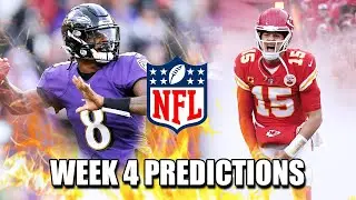NFL Week 4 Predictions: Best Bets, Spreads & Money Line