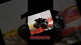 Murdered Out Monster Truck Theme Song #monstertrucks #murderedout #carculture #monsterjam #custom