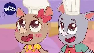 FULL EPISODE Blueberry Muffins | Stomp! Stomp! Rhinos