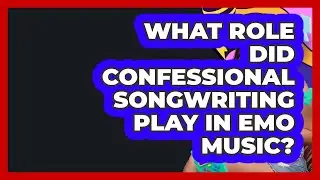 What Role Did Confessional Songwriting Play In Emo Music? - I'm a 2000s Baby