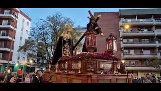 Humildad de San Pablo en el saludo al Templete de la Cruz de Sevillla 2025 Parte 2