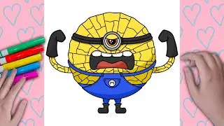 How to Draw Mega Minion Jerry | Despicable Me 4