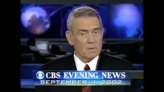 CBS Evening News with Dan Rather September 4th 2002