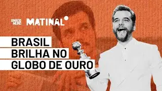 Wagner Moura e 'O agente secreto' levam Globo de Ouro e fazem Brasil brilhar | Matinal 12/1