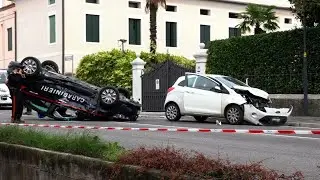 Treviso, ruba tre auto e durante la fuga uccide un ciclista: travolta anche auto dei carabinieri