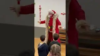 Santa&rsquo;s back in town with his epic Cha Cha Slide & other dance moves to impress us all!