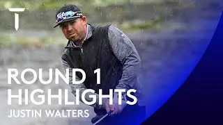 Justin Walters leads by three | Day 1 Highlights | ISPS HANDA UK Championship