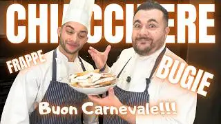 CHIACCHIERE DI CARNEVALE SUPER FACILI!!!