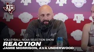 NCAA Volleyball Selection Show Reaction: Jamie Morrison, Ava Underwood
