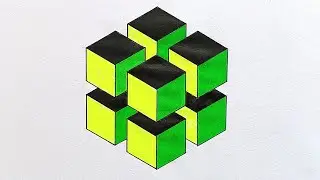 Geometric Patterns || Simple Geometric Patterns Drawing step by step with Painting || Learn & Art