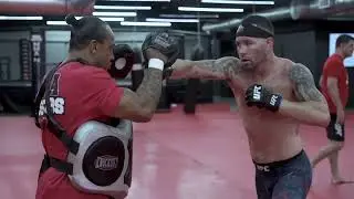 Colby Covington training for UFC 272