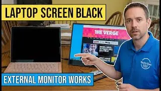 Laptop Screen Black But External Monitor Works? Fix Display Issue Fast (No Motherboard Repair!)