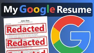 The Resume that got me into Google - Software Engineer Resume Tips