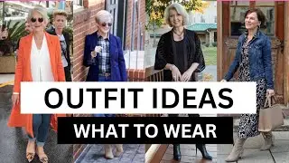 🥰❤️ 2024 Spring Fashion Over 50: What to Wear Outfit For 50 Year Old Women | Style Over 40