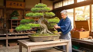 Inside the Making of a $1,000,000 Bonsai – Root Care, Wiring, and Generational Skill | ASMR
