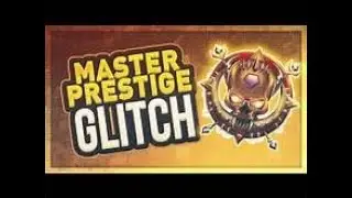BLACK OPS 4 MASTER PRESTIGE GLITCH!! BLACK OPS 4 UNLIMITED XP GLITCH ( BO4 )