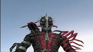 Kamen Rider Blade~(Playstation 2)~Centipede Undead~Battle Mode