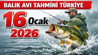 TÜRKİYEDE ON ALTI OCAK İKİ BİN YİRMİ ALTI BALIK RAPORU! Bırakın Her Şeyi, Oltalar Denize!