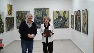 Открытие юбилейной выставки Федора Помелова 
