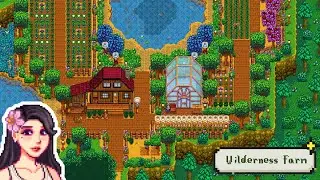 Decorating & Tour Entire Wilderness Farm 🎨 | Stardew Valley Speed Build