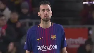 Sergio Busquets vs Valencia (Home) 17-18 HD 720p (01/02/2018)