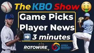 🤑⚾️Korean Baseball Picks - The KBO Show (#32)