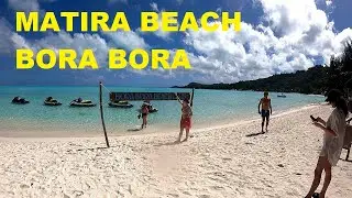 Matira Beach, Bora Bora, Tahiti, French Polynesia    Made with Clipchamp