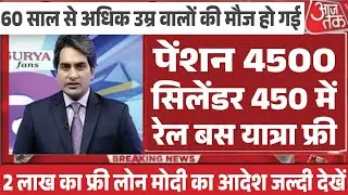 60, 70 और 75 उम्र वालो की मौज हो गई 20 january 2025 से! | Senior Citizen Benefits 2026