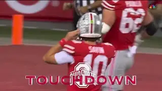 Julian Sayin Downfield for a Carnell Tate TD vs. Minnesota | Ohio State Football | 10/04/25