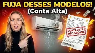 FUJA desses AR-CONDICIONADOS! É só CONTA DE ENERGIA ALTA e DOR DE CABEÇA