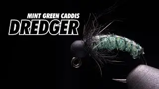 Урок по вязанию мушки Caddis Dredger.