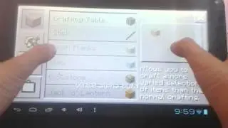 Играем в Minecraft pocket edition 0.8.0 #1