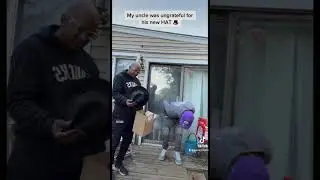 My uncle was ungrateful for his new HAT 🎩 #shorts #tiktok #viral