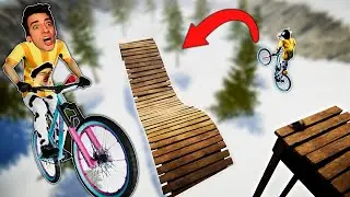 BIKING OFF THE SCARIEST RAMPS! (Descenders)