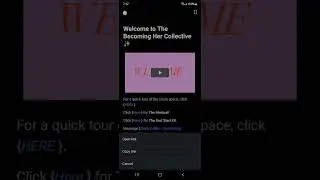 Becoming Her Collective Walkthrough | Circle App
