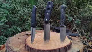 3 GREAT POCKET FIXED BLADES! WORK TUFF GEAR WEDNESDAY!