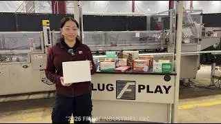 Adco 15D-105-IM Cartoner | Continuous Motion Hot Melt Glue System