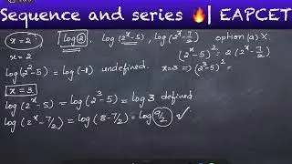 Sequences and Series | InterMaths | EAPCET 2025 26 | 📝@V V Lakshmi classes