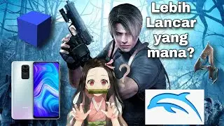 Resident Evil 4 Dolphin VS Eather SX2, Lebih lancar mana buat Hp kentang?, Ini Dia......