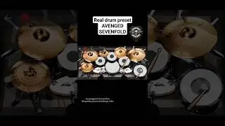 Test Real Drum Preset Kit avenged sevenfold#shorts #avengedsevenfold