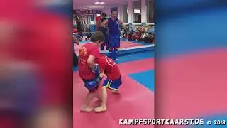 Kindertraining Kampfsport Kaarst Meister Yilmaz &Ouml;zkaya Sanda Boxen Sanshou Kung Fu