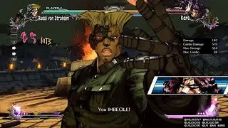 JoJo's Bizzare Adventure: All-Star Battle R - Rudol von Stroheim (DLC) Moveset Showcase