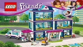LEGO instructions - Friends - 41318 - Heartlake Hospital